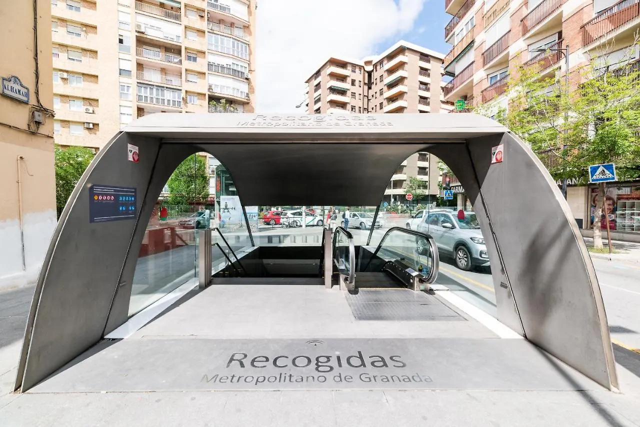 Apartamento Palacio Centrico Y Silencioso 4-8 Personas Granada Apartment